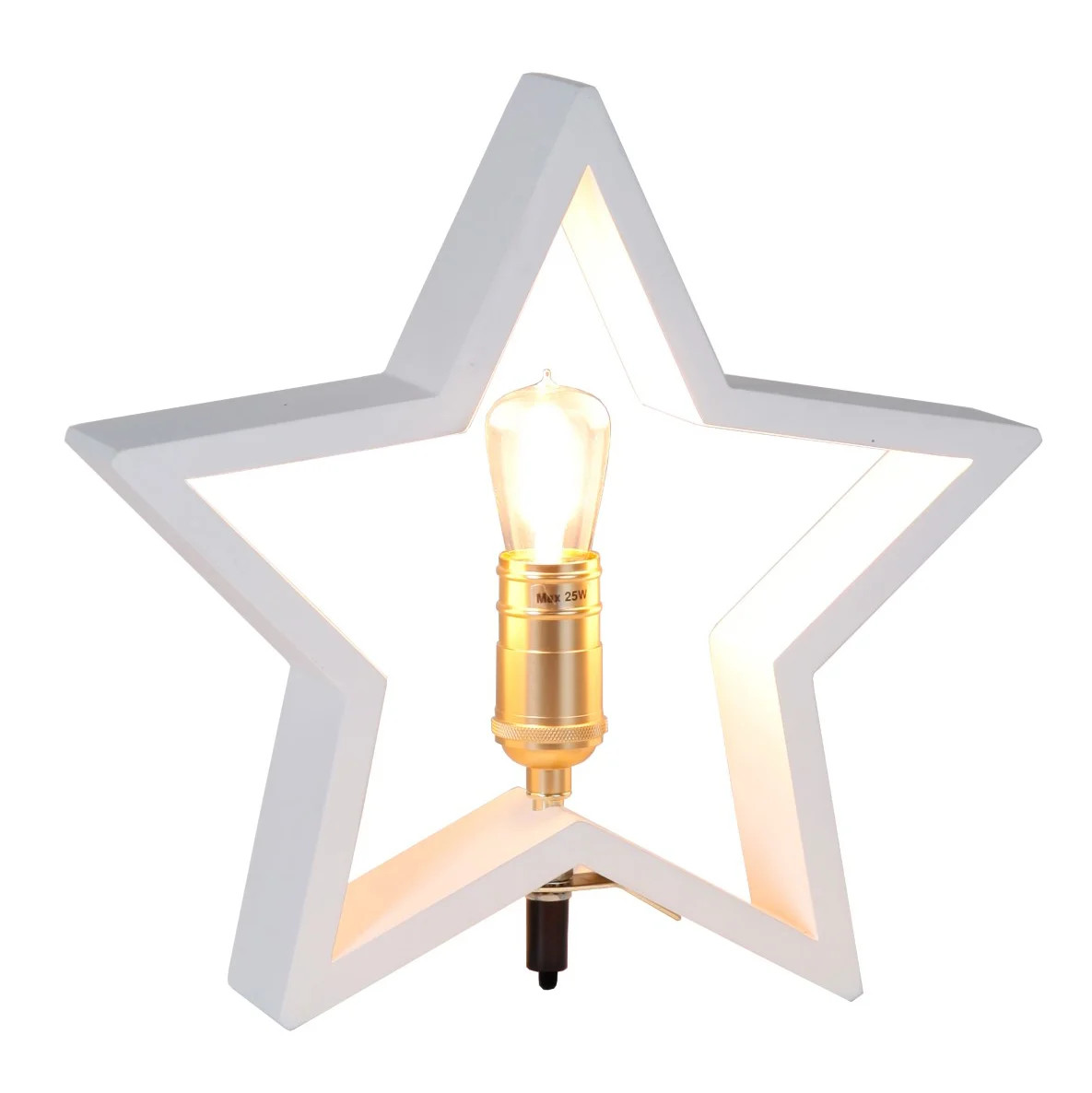 Mainos Nordic Nest: Lysekil -joulutähti on pöytämalli, joka sopii ikkunalle, tai vaikkapa kirjahyllyyn. 